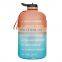 2021 Wholesale Manufacturing Direct Selling One Gallon Tritan Motivational Water Bottle