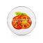 Eco friendly round novelties children dinner enamel plates for restaurant