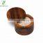 Acacia Wood Salt or Spice Divider Box with Swivel Magnet Cover