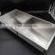 Bathroom accessories single and double black waterproof stainless steel shower niche recessed shower shelves