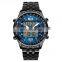 2018 Hot Skmei 1032 LED Digital Men's Luxury Brand Military Quartz Watch relogio masculino Full Stainless Steel Men Wristwatch