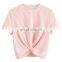 Pakistan High Quality Dry Fit Cheap Custom Printed Gym Clothing Women Crop top Shirt