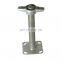 Cheap Price Adjustable Galvanized Frame Scaffolding Jack Base U Head Jack Base For Construction Building