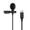 Lavalier Mic Lavalier Microphone Mini Mic 3.5mm/Type-C/Lightning ASMR vlogging mic for iPhone Android Collar Mic
