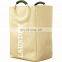 China yiwu new product white Deluxe Collapsible Mesh Over The Door Pop Up Hanging Laundry Hamper