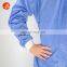 High Quality Wholesale Custom SMS blue Cheap Disposable Coveralls Work Clothes