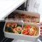 New Reusable 2022 Compartment Eco Friendly BPA Free Wholesale Food Tiffin Plastic Bento Lunch Box Kids