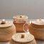 Hot Sale Rustic Cute Rattan Basket with Lid for Catchall Storage, Mini Jewelry Basket Decor Home