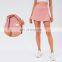 Oem 2 In 1 Piece Pleated Pockets Tennis Skirts With Shorts Women High Waist Gym Sportswear