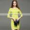 new half sleeves knit dress design for fashion lady and girls