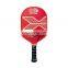 2024 New Design Pickleball Racket High Quality Glass Fiber Colorful Pickleball Paddle