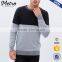 2016 OEM Custom Mens Black & Grey Contrast Pullover Sweatshirts