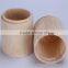 Wooden jar for tea leaves handmade box for bulk products tea container