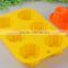 mini 6 pcs flower shape Muffin cups nonstick Super toughness silicone jelly pudding cup