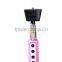 Selfie Stick with zoom function, bluetooth selfie stick, flexible extendable monopod