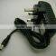 Factory selling Mains AC Power Adaptor Charger Power Supply UK 6v 1a 1000ma 6w