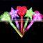 Color Star/Heart LED Light Stick Shiny Cheering Glow Flash Light Stick Christmas Gift Party