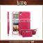 New Leather Phone Card Pocket Kickstand Back Cover for htc a620e