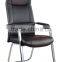 Top selling CEO writing mesh chair, steel frame back office leather chair (SZ-OC145)