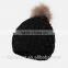 Promotion crochet hat patterns for girls winter knit hat wholesale