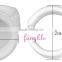 plastic eyelash adhesive ring , plastic tattoo ring , eyelash extention tool