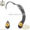 Natural Gemstone Designer Ear Cuffs Jewelry, Pave Diamond Handmade Jewelry, 925 Silver Designer Long Ear Cuffs Earrimgs Jewelry