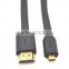 HDMI A to D micro HDMI cable high quality 19+1 high speed 4K