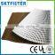 China factory dry spray booth paper filter