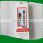 2 in 1 sync data micro usb cable for iphone5/6s,1M flat noodle line