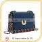 2016 fashion denim jeans women cross body bags canvas shoulder bag