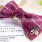 newest elagant metal hair duck clip design hair bow hair clip bun accessories