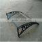 Freesky aluminum canopy for balcony, high quality polycarbonate shed entry front door canopy