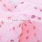 Very very beautiful chiffon with sequins african lace fabrics for wedding dress