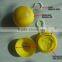 New Product Poncho Plastic Keyrings Baseball