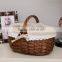 New Gifts Arts fruit basket Wholesale cheap flower basket Laundry Baskets Wicker Storage Basket