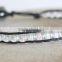 Transparency Crystal Weave Tribal Bracelet, Leather Boho Beaded Bracelet ,Gypsy Bracelet Women's Accessory