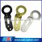 Universal tow hook with texture colorful tow hook racing hook