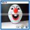 Most popular 1.0mm thick pvc funny clown mask, funny halloween red nose carnival clown mask