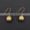 Best Selling Products Gold Metal Beaded Jhumka Earrings