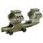 Funpowerland Tan color High Quality 25.4mm/30mm Dual Ring Cantilever Heavy Duty Scope Mount Picatinny/Weaver Rail