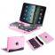 Elegant Bluetooth keyboard premium Case for ipad mini 1/2/3