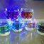 Colorful shiny LED light portable car stero mini bluetooth speaker with hands free call, FM radio and line in function