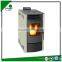 home using wood pellet stove with remote control