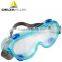 Clear Polycarbonate Goggles 4 Ventilator Woven Elastic Strap
