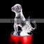k9 crystal transparent chinese zodiac dog animal figurines crystal gift frgurine