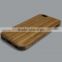 2016wood hard case for iphone with engrave yourself logo for low MOQ 50pcs