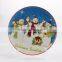 Wholesale christmas plates ceramic dishes fine bone china