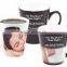 Color changing ceramic mug, black color ceramic tea mug cup ,heat transfer paper for ceramic coffee cup                        
                                                Quality Choice