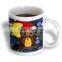 11 OZ White Decal Ceramic Promotional Gift Christmas mug,ceramic mug price