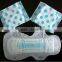hygiene pads with wings and cotton oversheet